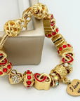 Gold I Love You Bracelet