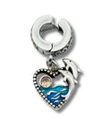 Love of the Sea Dolphin Clip-on Charm