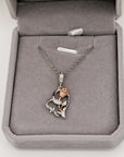 The Heart That Raised Me Bracelet & Necklace Gift Set