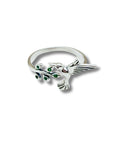 Nature's Grace Hummingbird Ring