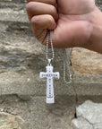Forever in my Heart Men's Cross Necklace