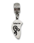 "Mama" Half Heart Clip-on Charm