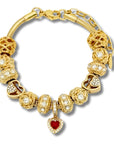 Limited Edition: Red and Gold Bracelet