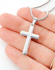 Proverbs 31 Cross Necklace