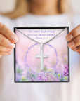 Proverbs 31 Cross Necklace
