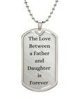 Father Daughter Eternal Love Necklace