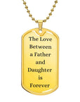 Father Daughter Eternal Love Necklace
