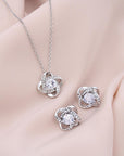 To My Soulmate Necklace and Earring Set