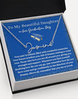 My Beautiful Daughter's Graduation Name Necklace