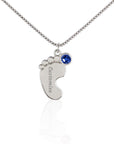 I Love You Nana Necklace with Birthstone