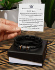 Love You Forever Men's Bracelet