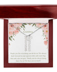 We Love You Grandma Necklace-1 to 4 names