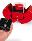 The Eternal Rose Necklace