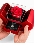 The Eternal Rose Necklace