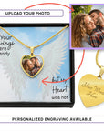 Your Wings were Ready but My Heart was not Necklace