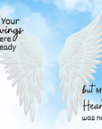 Your Wings were Ready Remembrance Dogtag