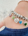 My Whole Heart Birthstone Bracelet