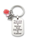 Mother Daughter Eternal Love Keychain