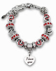 I Love You Gift Set - Bracelet and Necklace