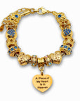 Piece Of My Heart Bracelet - Gold