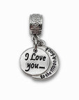 "I Love You To The Moon" Clip-on Charm