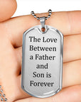 Father Son Eternal Love Necklace