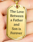 Father Son Eternal Love Necklace