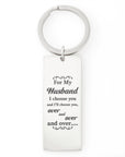 I Choose You Keychain - Husband