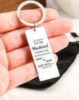 I Choose You Keychain - Husband