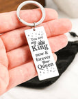 You Are My King Keychain - Husband