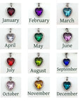 Birthstone charms