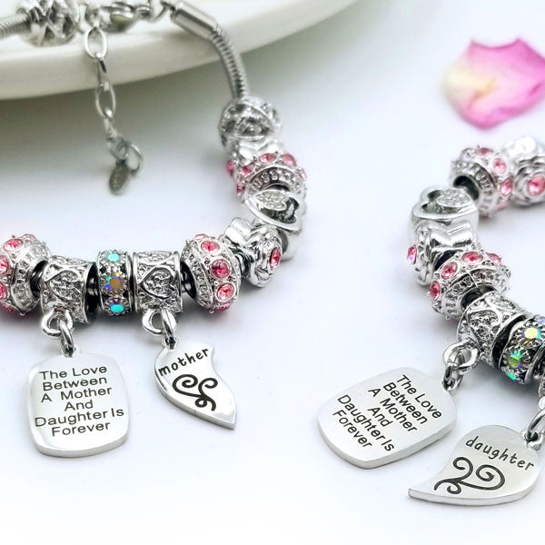 Mother daughter eternal love bracelets Outlet