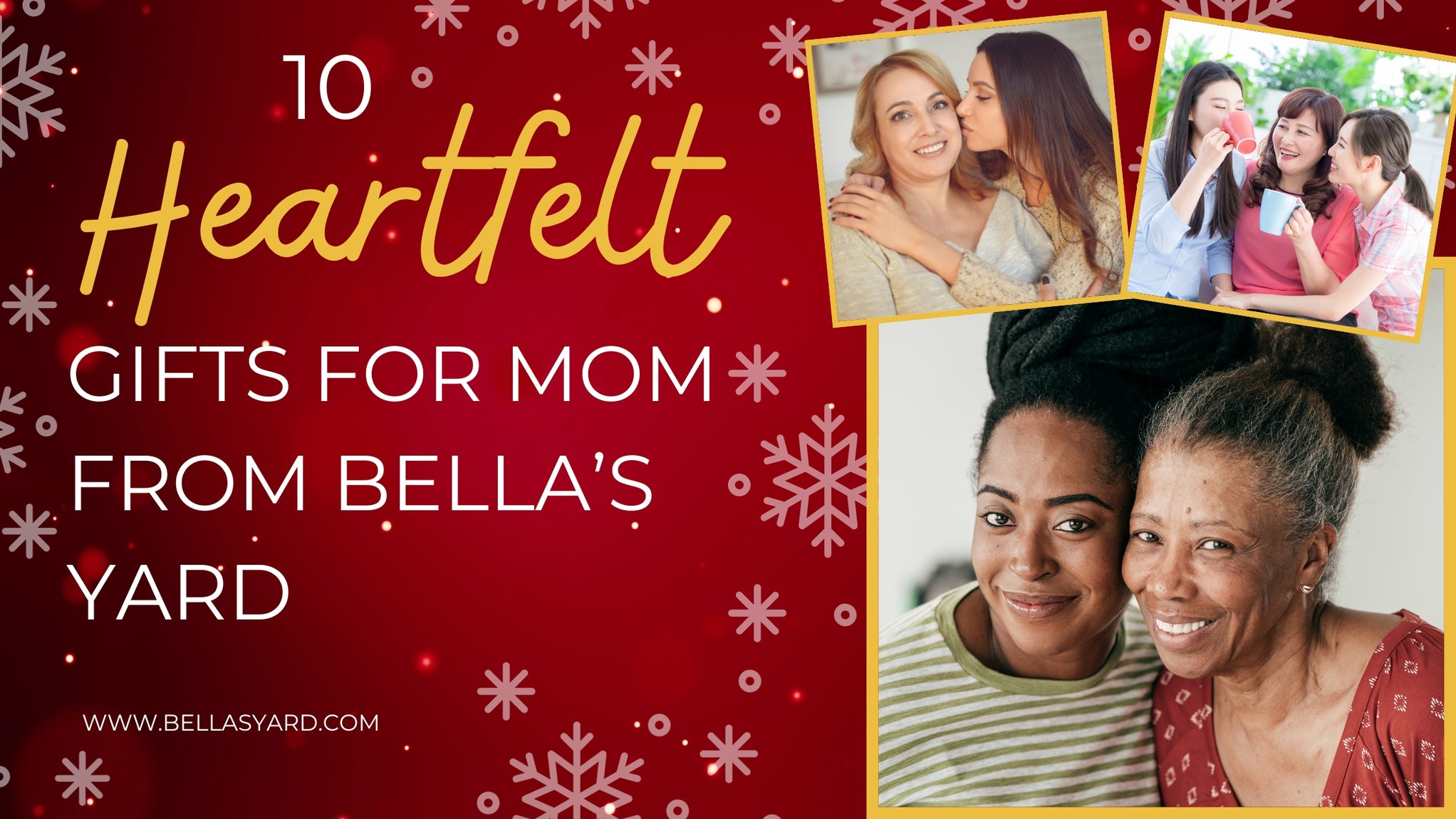10 Heartfelt Gifts for Mom | Bella's Yard
