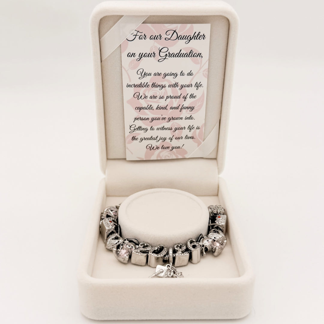 Graduation 2026 Bracelet &amp; Necklace Gift Set
