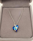 Blue Butterfly Graduation Bracelet & Necklace Set
