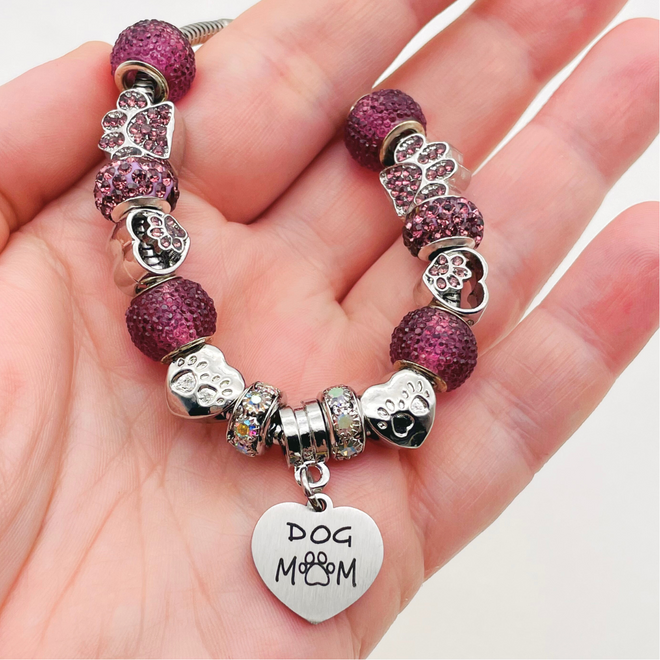 Proud Dog Mom Bracelet