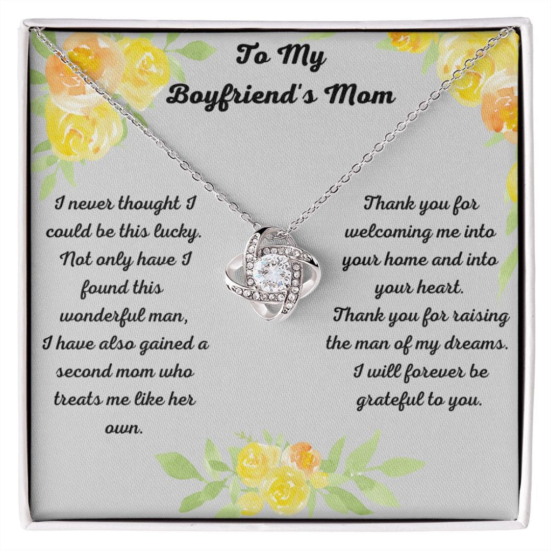 To My Boyfriend's Mom Necklace