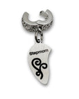 "Stepmom" Half Heart Clip-on Charm