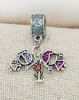 Sisters Forever Clip-on Charm