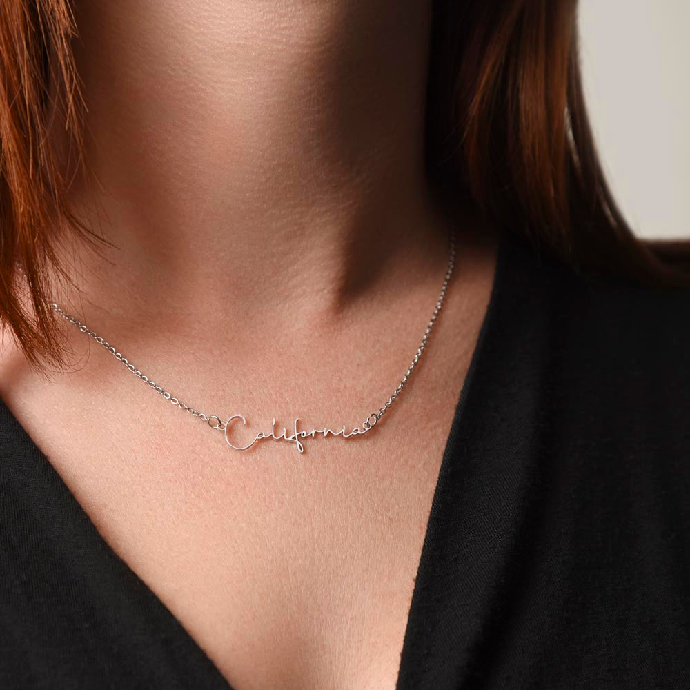 Granddaughter's Graduation Necklace