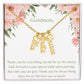 We Love You Grandmom Necklace-2 to 4 names