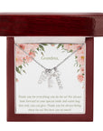 We Love You Grandma Necklace-1 to 4 names