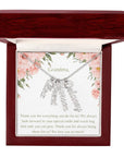 We Love You Grandma Necklace-1 to 4 names