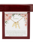 We Love You Grandma Necklace-1 to 4 names