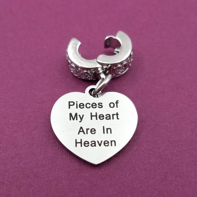 "PIECES of My Heart" Clip-on Charm