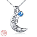I Love You To the Moon Necklace