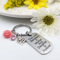 Mother Daughter Keychain
