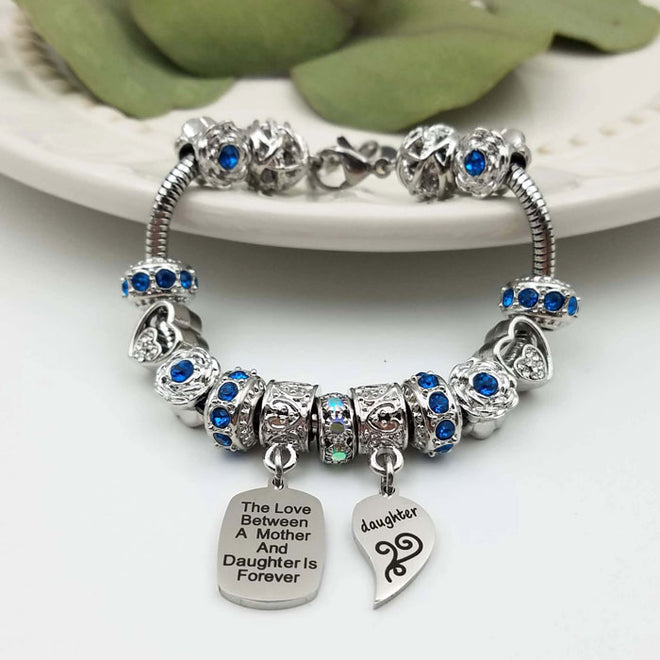 blue daughter bracelet