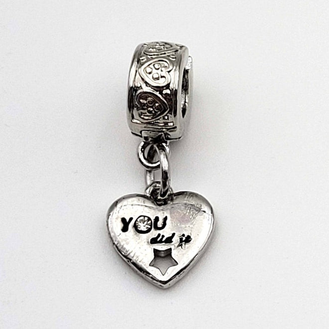 Side 1 "You did it" Clip-on charm