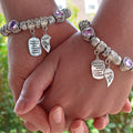 girls holding hands wearing Forever Best Friends Bracelets